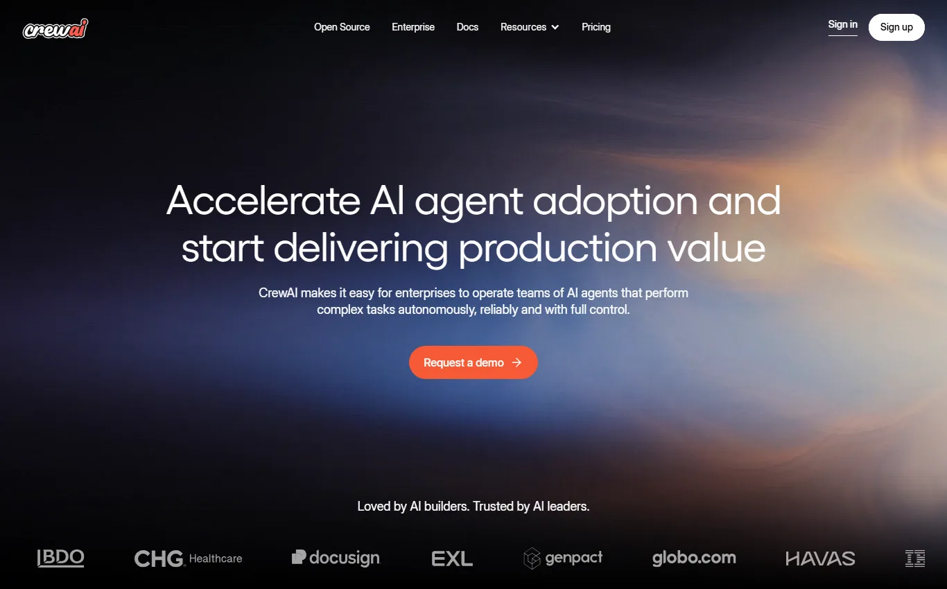 CrewAI -- Accelerate AI agent adoption