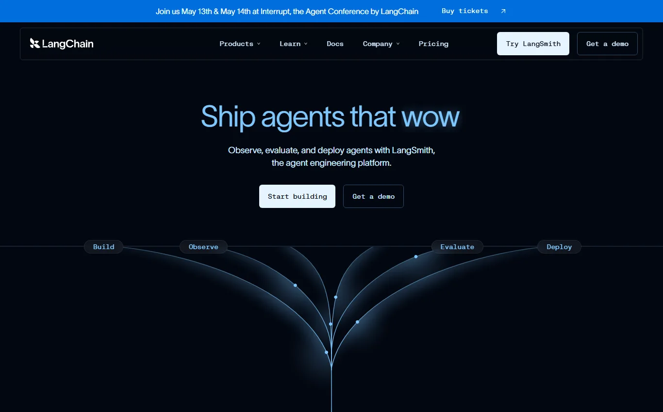 LangChain -- Ship agents that wow